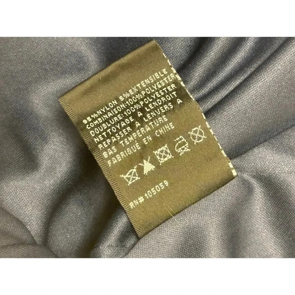 New Aqua Long Sleeve Blue Sequin Twist Long Gown Wedding Gala Dress Women's 10 - Picture 13 of 13